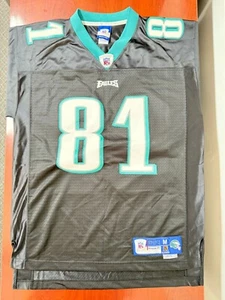 Philadelphia Eagles #81 Terrell Owens Reebok Green Jersey Boys Size Medium M - Picture 1 of 6