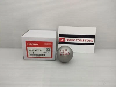 HONDA Genuine 54102-SMT-E01 Civic Type R 6-Speed MT Stainless Shift Knob - Image 1 of 3