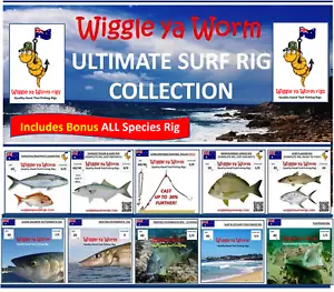 Ultimate Hand Tied Surf fishing Rigs Collection for Whiting to Kingfish! - Picture 1 of 12