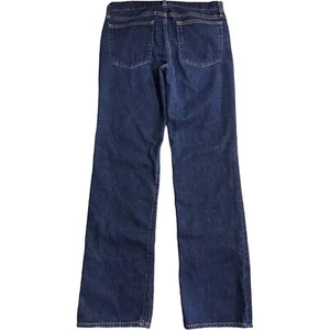J Crew Jungen Jeans blau Knopfleiste hergestellt in den USA Damen Etikett 31 x 33 Schrittlänge Denim - Bild 1 von 14