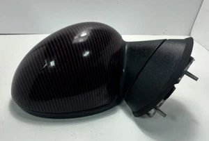 2007-2012 MINI COOPER CLUBMAN BLACK AND RED RIGHT PASSENGER SIDE MIRROR OEM M386 - Picture 1 of 9