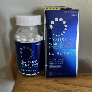 Transino White C Clear 240 Tabletten - Neu 1 Karton ungeöffnet. Schiff aus USA - Bild 1 von 3