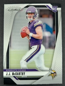 2024 Panini Prizm - Rookies J.J. McCarthy #400 (RC) - Minnesota Vikings - Picture 1 of 2