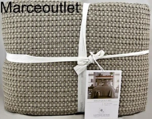 Levtex Home Mills Waffle QUEEN Quilt & Pillowshams Set Taupe - Picture 1 of 5