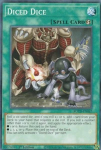 YUGIOH CARD 1 X DICED DICE ROTD-EN067 1ST EDITION - Picture 1 of 1