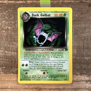 Pokémon TCG Dark Golbat Team Rocket 7/82 Holo Rare Near Mint