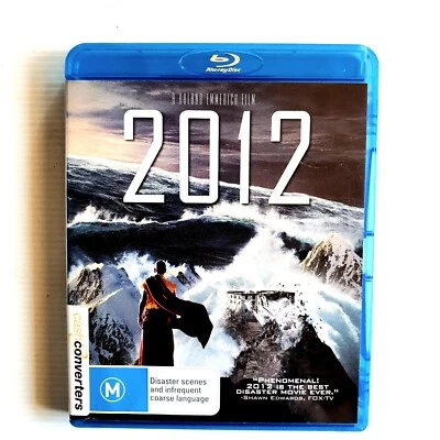 2012 Blu-Ray 2009 Apocalypse Action Adventure, John Cusack, Gift Region All VGC - Image 1 of 4