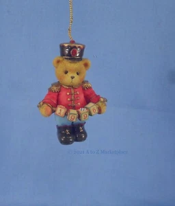 Cherished Teddies Enesco NOS NIB Toy Soldier Dated 1996 Ornament 176052 - Picture 1 of 6