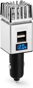 Purificatore D'Aria per Auto 12/24V, 2X USB - Caricatore Rapido 3.0, Bilanciamen - Foto 1 di 12