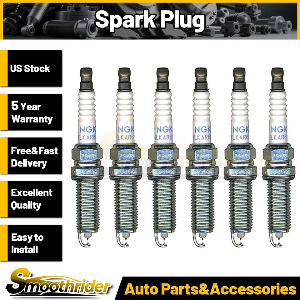 Bujía NGK 6 piezas para Infiniti Ex37 2013 Foto 1 de 4