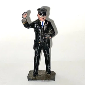 Conductor de tren de ferrocarril de juguete de plomo de colección - Imagen 1 de 6
