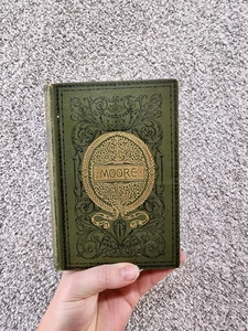 Thomas Moore's Poems T.Y. Crowell & Company 1895 Yellowing Pages Vintage Book - Picture 1 of 15