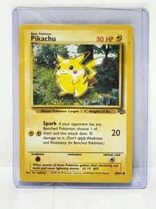 POKEMON CARD PIKACHU 60/64 Jungle-1st Edition Regular 1999 NM - Picture 1 of 1
