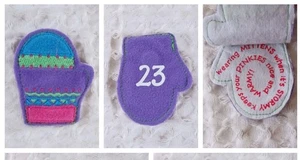 Hallmark Countdown To Christmas Tree Advent Replacement Ornament #23  Mitten - Picture 1 of 7