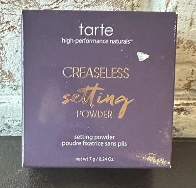Tarte Creaseless pó solto translúcido muito profundo tamanho completo novo na caixa - Imagem 1 de 4