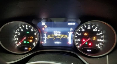 Jeep Compass 2019-2021 OE velocímetro calibre grupo 107 k millas Foto 1 de 4