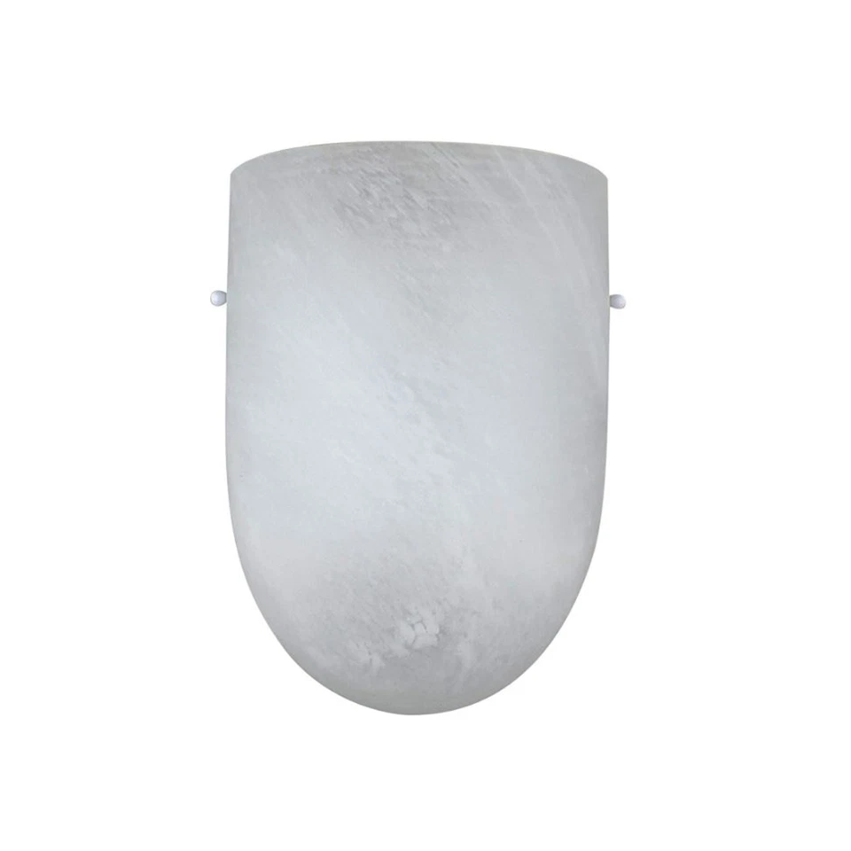 Sunset Lighting F9068-30 Wall Sconce w/ Faux Alabaster Glass, Faux Alabaster Fin - Image 1 of 1