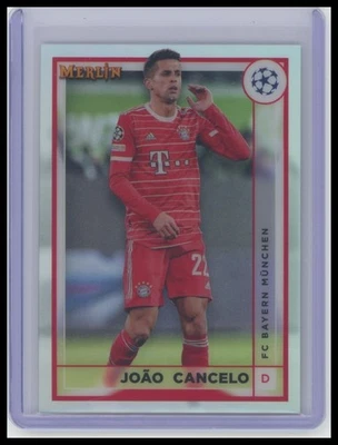 2022-23 Merlin Chrome UEFA Club Competitions #57 João Cancelo Refractor - Image 1 of 2