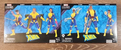 Lote de 6 bonecos Hasbro Marvel Legends Uncanny X-Men 60º aniversário na caixa - Imagem 1 de 4