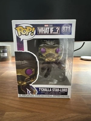 Funko Pop! TV: ¿Y si...? Figura Vinilo T'Challa Star-Lord Foto 1 de 4