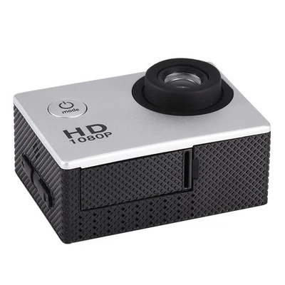 Waterproof Outdoor Cycling Sports Mini DV Action Camera Camcorder (Silver) - Image 1 of 4