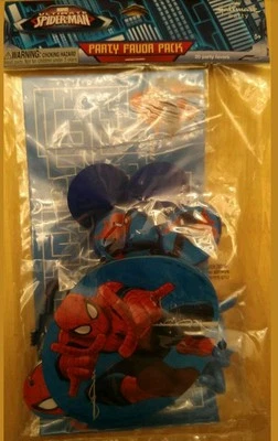 SpiderMan Party Favor Pack Marvel Ultimate Spider-Man 20 unidades sello nuevo en paquete Foto 1 de 2