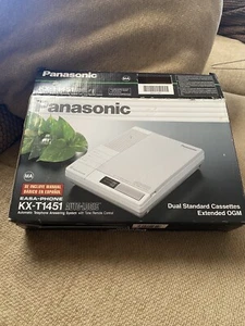 Panasonic KX-T1451 Automatyczny system odbierania telefonów z pudełkiem i taśmami wymaga pracy - Zdjęcie 1 z 3