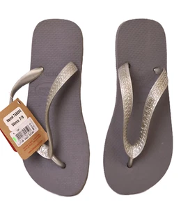 Havaianas Women's Slim Season Flip Flop Size 5\6 Grey - Picture 1 of 4