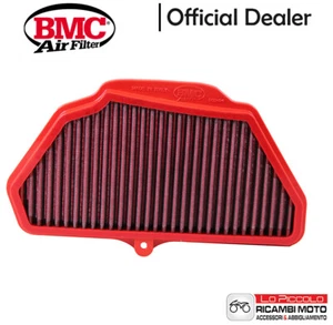 KAWASAKI ZX-10R 1000 2016 2017 2018 FM903/04 FILTRO ARIA SPORTIVO BMC LAVABILE - Foto 1 di 2
