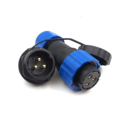 IP68 Waterproof Connector 3Pin, LED Connector AC250V Industrial Heavy Connector - Image 1 of 4