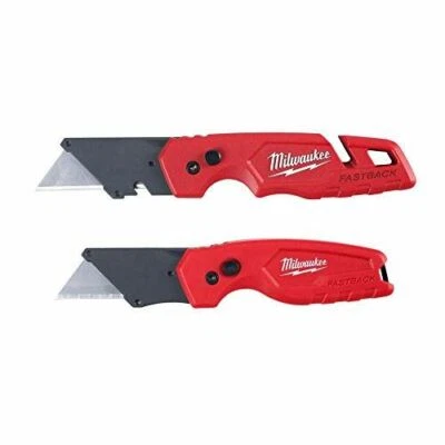 Juego de cuchillos utilitarios plegables Milwaukee Tool 48-22-1503 Fastback, rojo Foto 1 de 4