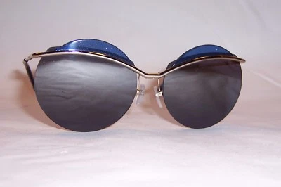 NOVO ÓCULOS DE SOL MARC JACOBS MARC 102/S 3YG-J3 OURO/PRATA ESPELHO AUTÊNTICO - Imagem 1 de 4
