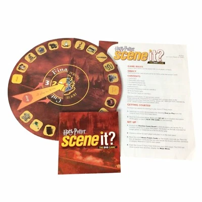 Harry Potter Scene It Game Replacement DVD & Board & Rules - Image 1 of 4