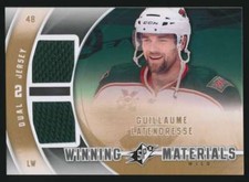2011-12 Spx Winning Materials Guillaume Latendresse #WM-GL