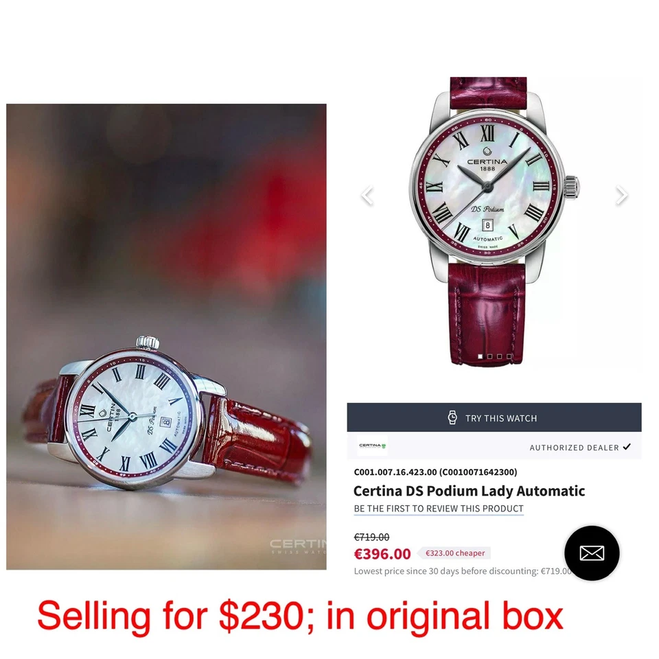 certina ds podium watch - Image 1 of 1