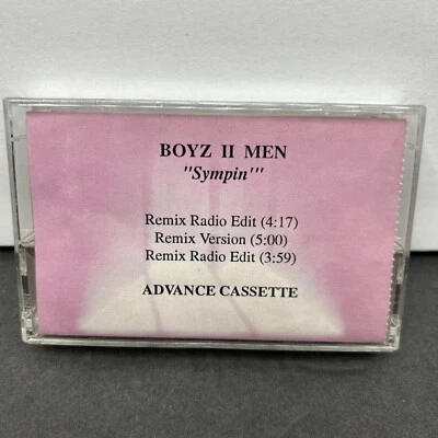BOYZ II MEN “SYMPIN” MOTOWN ADVANCED PROMO CASSETTE - Image 1 of 4