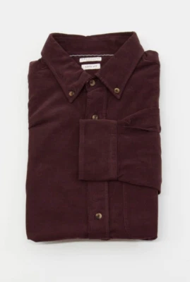 Новый с Ярлыками Brunello Cucinelli мужчин легко подходит вельвет рубашка на пуговицах размер маленький A242 - Изображение 1 из 4