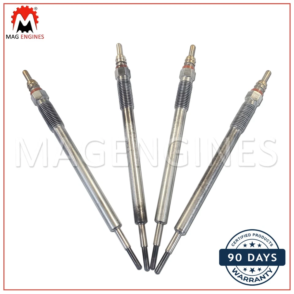 JUEGO DE BUJÍAS INCANDESCENTES CALENTADOR 1820A031 MITSUBISHI 4N14 PARA DELICA D-5 Y ECLIPSE CROSS Foto 1 de 4