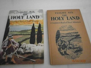 Vintage Ladybird Book Flight Six The Holy Land Book Of Travel Adventure DJ 1st - Picture 1 of 5