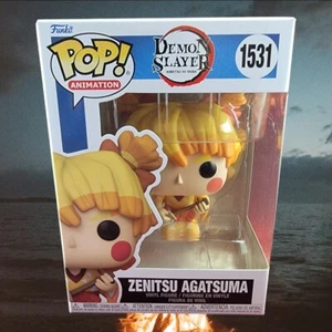 Zenitsu agatsuma funko # 1531 (nuevo en caja) con protector pop  - Imagen 1 de 7