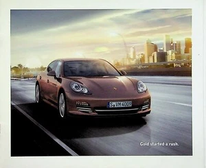 Porsche Panamera 2002 ""Gold start a rush"" folleto de ventas de automóviles - Imagen 1 de 5