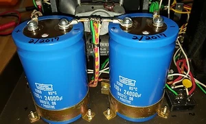 HAFLER DH-500 POWER SUPPLY UPGRADE: NIPPON CAPS, 35A RECTIFIER, 16A POWER SW. - Picture 1 of 10