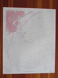 Odessa SE Texas 1975 Original Vintage USGS Topo Karte - Bild 1 von 1