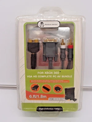 Penguin United VGA HD Complete PC AV Bundle For Xbox 360 (TUB 2) - Image 1 of 2