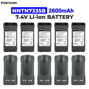 Batería de iones de litio 10 piezas 2800 mAh NNTN7335B para Motorola XTS1500 XTS2500 PR1500 MT1500 - Imagen 1 de 12