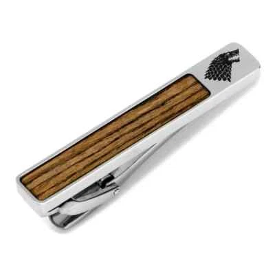 Stark Inlaid Wood Tie Clip - Изображение 1 из 3