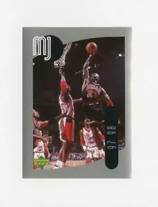 #TN09247 MICHAEL JORDAN #51 European Upper Deck 1998 Sticker - Bild 1 von 1