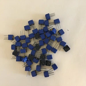 CT6P-250K (50 Pc Lot) 250K Ohm Single Turn Trimmer Variable Resistor W-6 - Picture 1 of 3