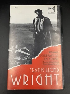 FRANK LLOYD WRIGHT ARCHITECTURE DOCUMENTARY VIDEO VHS - Picture 1 of 4