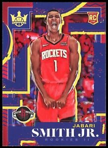  2022-23 Court Kings #111 JABARI SMITH JR. RC Rookie II Rockets Basketball Card